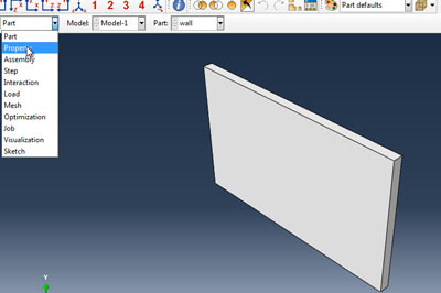 فیلم آموزش تحلیل اثر انفجار روی دیوار ساختمانی در اباکوس abaqus